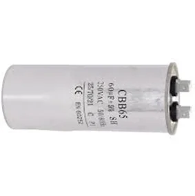 Capacitor 60 UF, 60 uf MFD 370V/440VAC Oval Running Start Capacitor