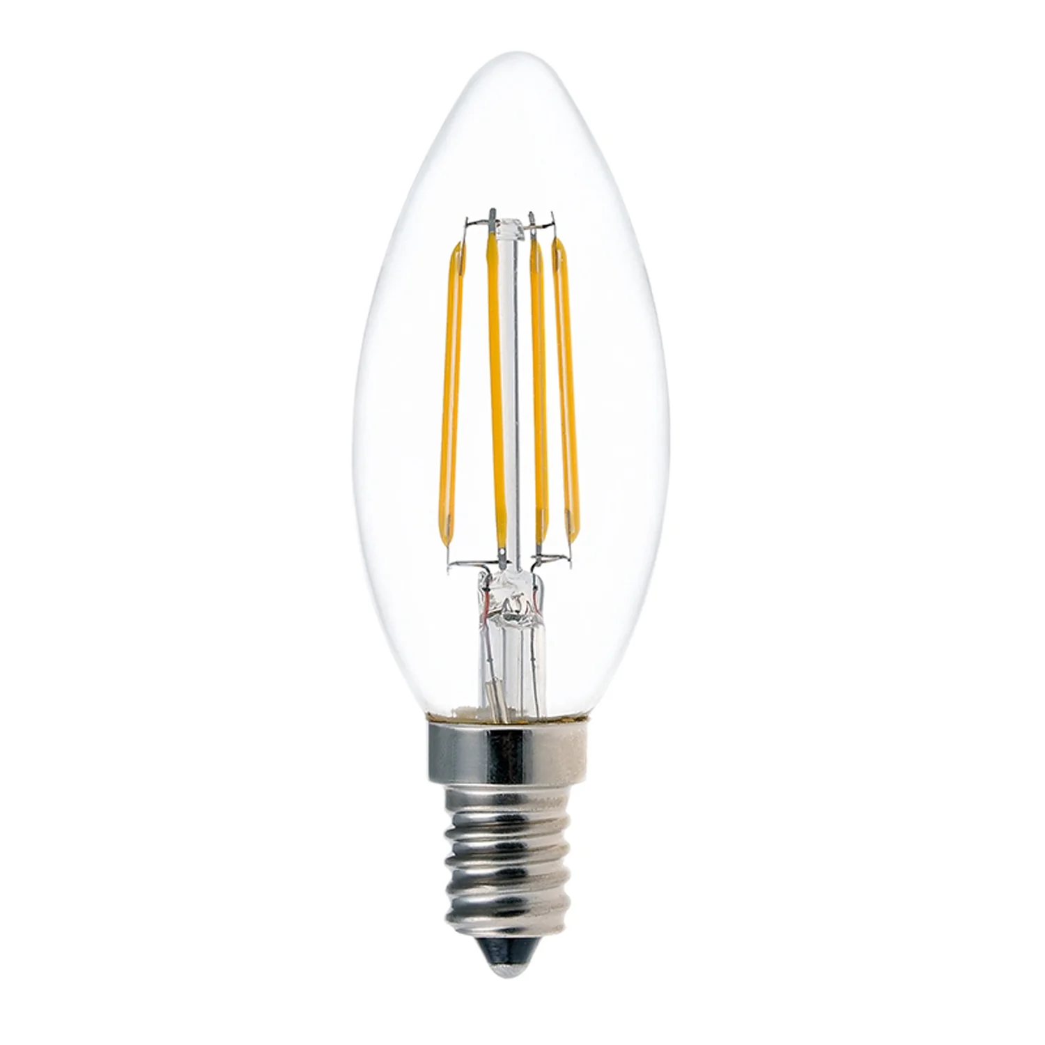 Elsewedy C35-6.5W-WWH Classic LED Filament E14 Lamp 2700K Clear