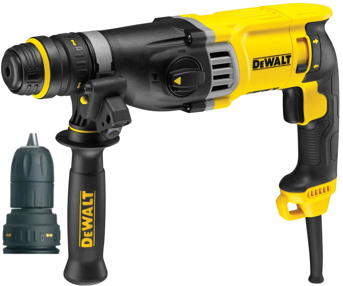 Dewalt VSR Compact Hammer (SDS-plus) with AVC - 28mm D25144K-B4