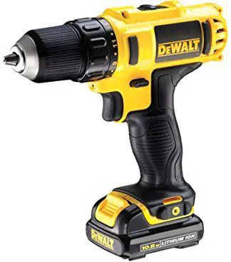 Dewalt DCD771S2-GB 18V XR Li-Ion Compact Drill Driver, 1.5Ah, 13mm, 2 Speed, 220V