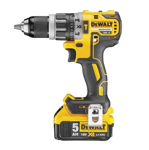 Dewalt DCD796P2-GB 18V XR 5.0Ah Li-Ion Brushless - 13mm Compact Hammer Drill Driver