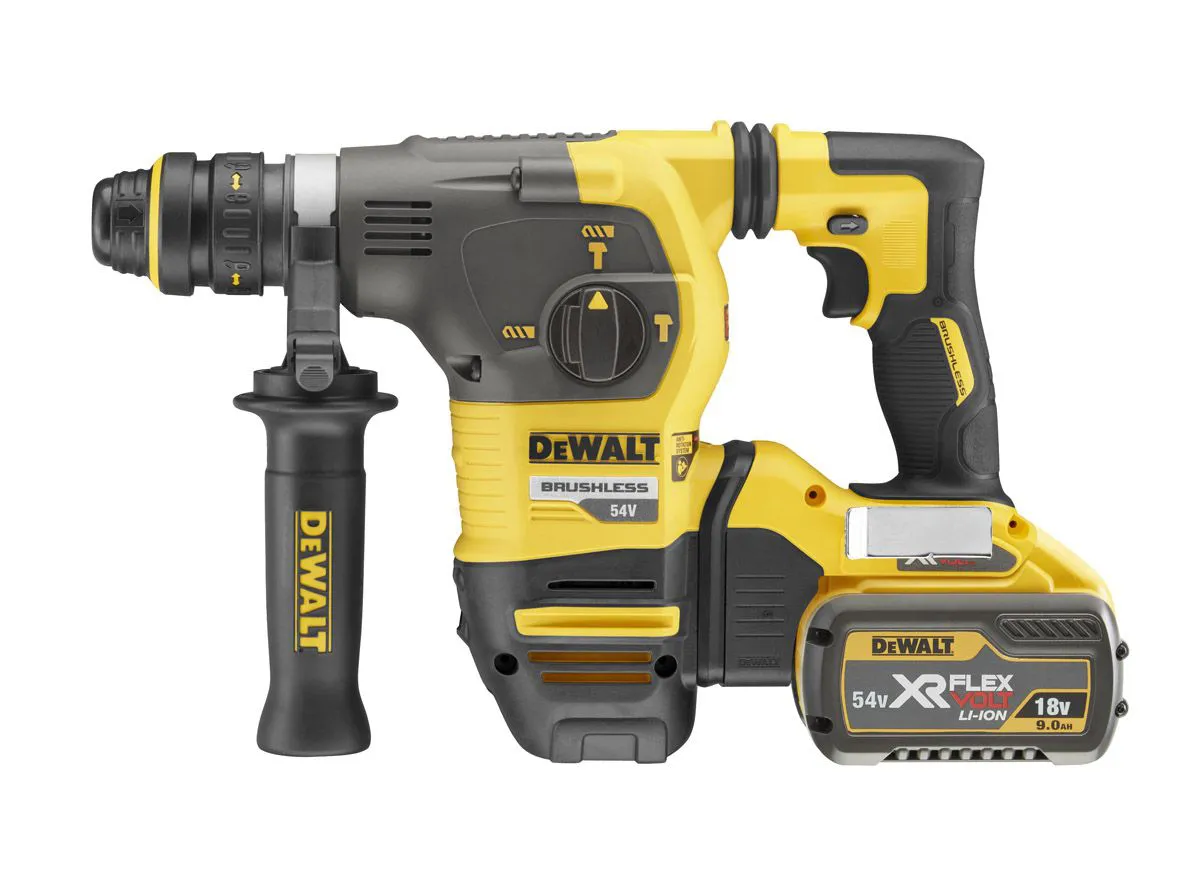 Dewalt 54V XR Flex Volt SDS Plus Hammer w/QCC - 220V DCH334X2-GB