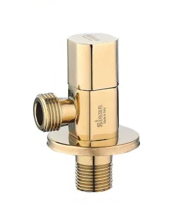 Siena Angle Valve Gold /Black 6061202