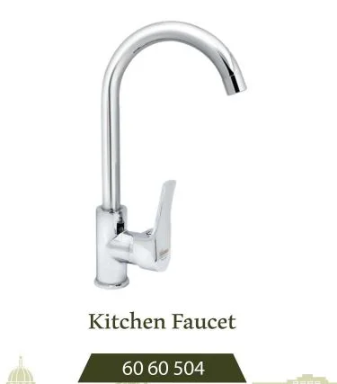 Siena Kitchen faucet Silver 6060504