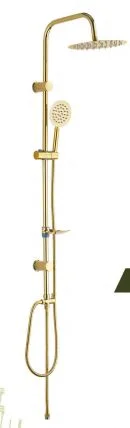 Siena Shower Column Set Gold 6065107