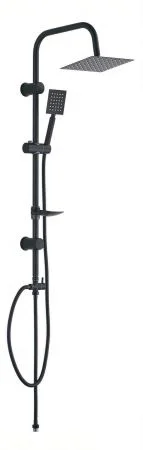 Siena Shower Column Set Black 6065110