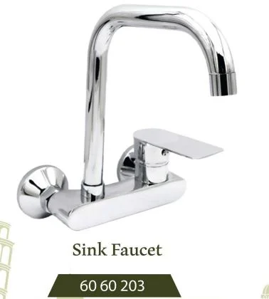 Siena Sink Faucet Silver 6060203