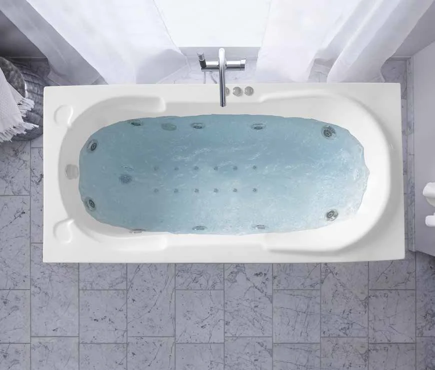 AB Bathtubs Mars Whirlpool With Air System