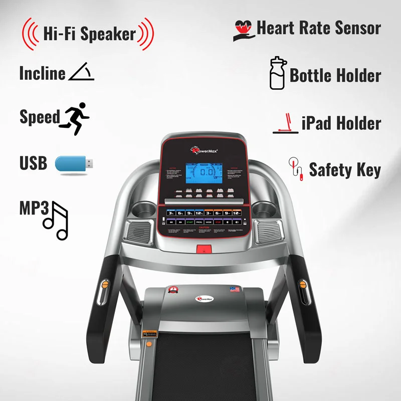 PowerMax Fitness TAC 510 4.5HP Semi Commercial AC Motorized