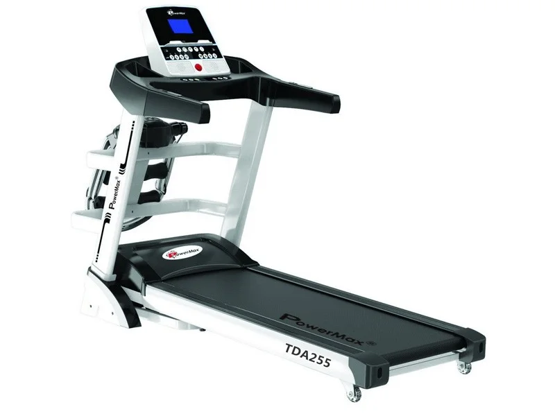 PowerMax Fitness TDA-255 (2.0HP), Multifunction Motorized Treadmill with Auto Incline for your daily workout