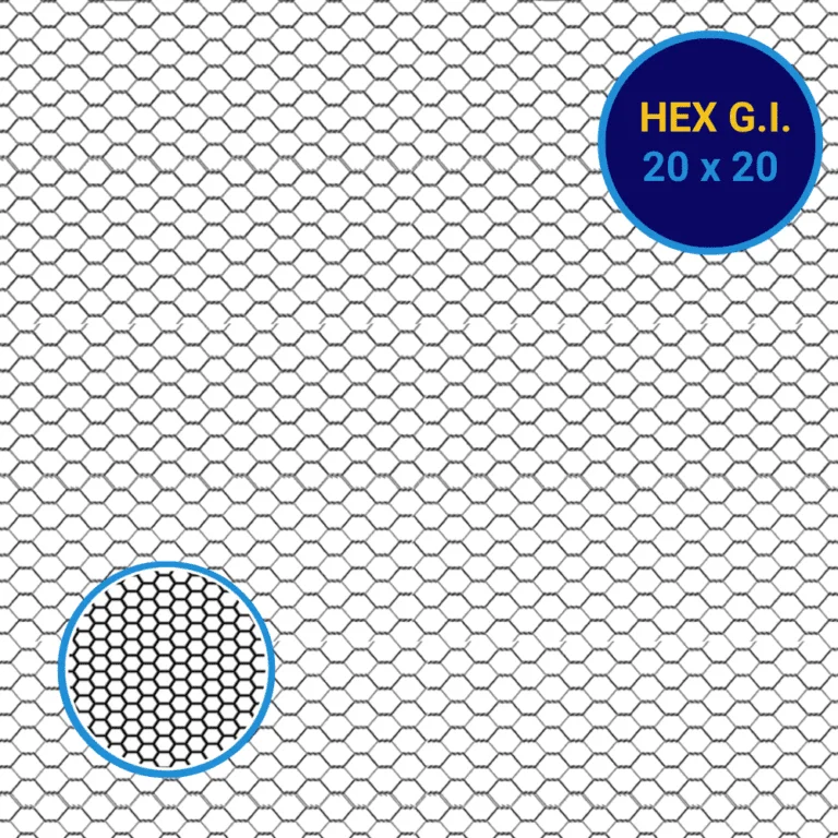 YKM Hexagonal Chicken Wire Mesh Net 0.15mmx1x30M