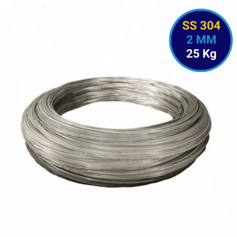 YKM SS304 Stainless Steel Wire 2mmx25kg