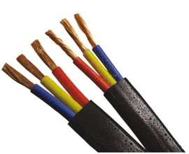 AD CABLES FLAT CABLE PVC INSULATED AND PVC SHEATHED SINGLE CORE, FLAT TWO AND THREE CORE CABLE VOLTAGE RATING : 300/500 V