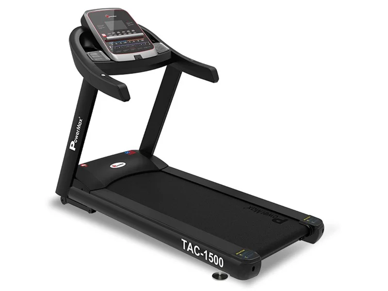 PowerMax Fitness TAC-1500 Commercial (6.0HP) AC Motorized Treadmill Running Machine for Max Pro-Workout & Fitness