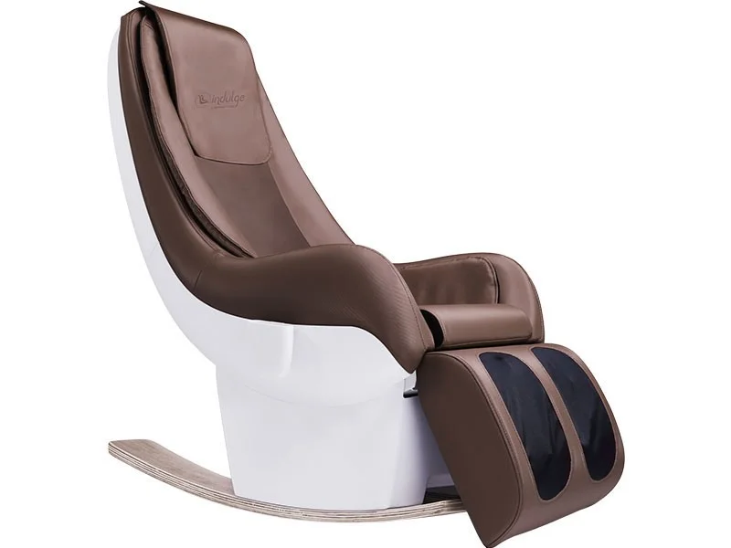 Indulge iS-7R Luxurious Rocking Massage Chair with Bluetooth App, Remote Control and Zero Space Technology