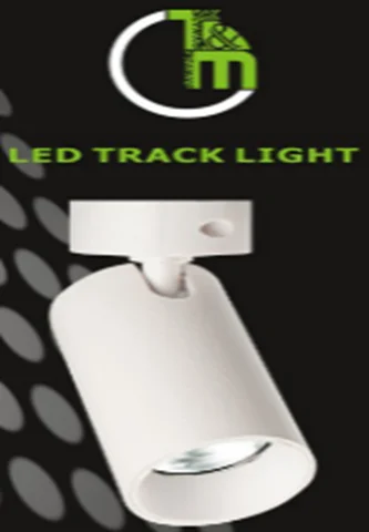 8W Track Light, White Body