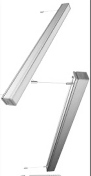 FSL LED Linear Fixture FSB143-18W SR Silver 60CM 4000k