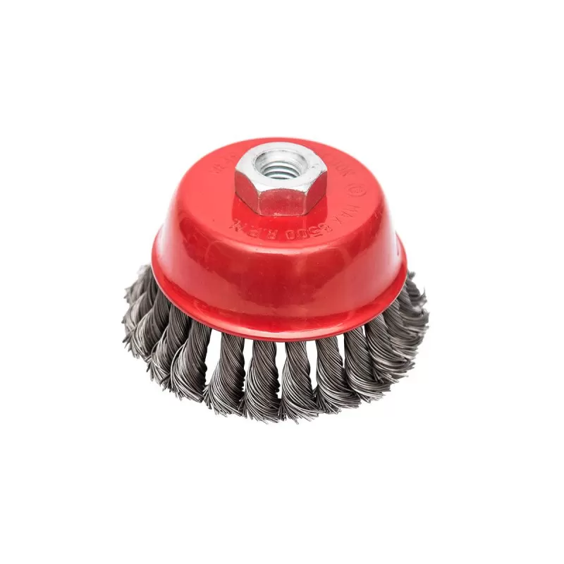 65MM CUP BRUSH TWISTED M14*2 STEEL