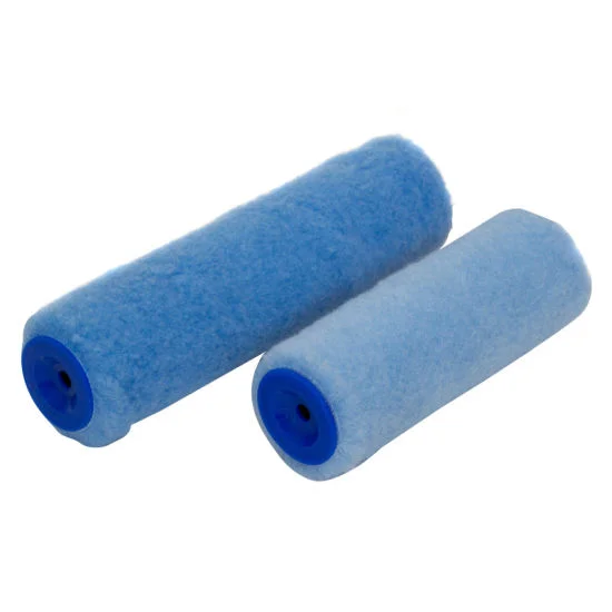 9"X1.5" ROLLER, BLUE COLOR, WOVEN POLYESTER, PILE 12 MM