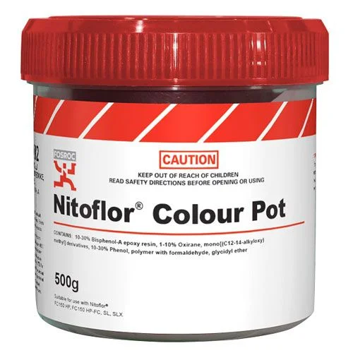 NITOFLOR COLOR POT YELLOW GREEN RAL6018 0.63KG/0.35LTR