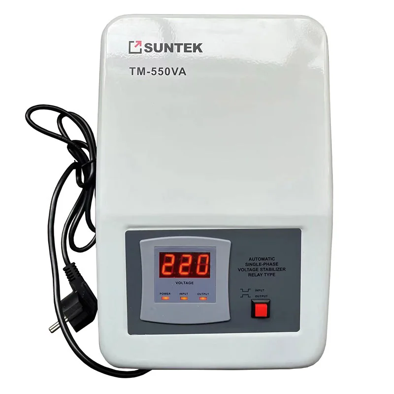 Relay type voltage stabilizer TM-SUNTEK-550VA