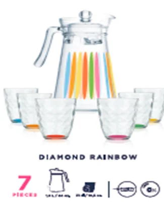 LUMINARC NEO+KONE RAINBOW DIAMOND ST 7 PC-P1080