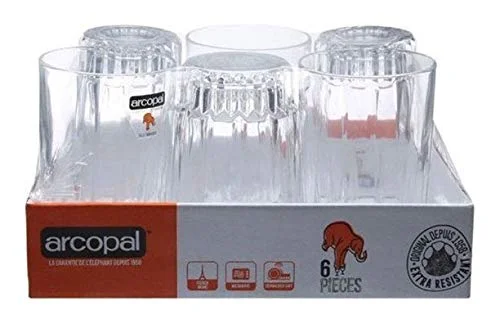 ARCOPAL LANCIER TUMBLER 27 CL 6 PCS-L4992