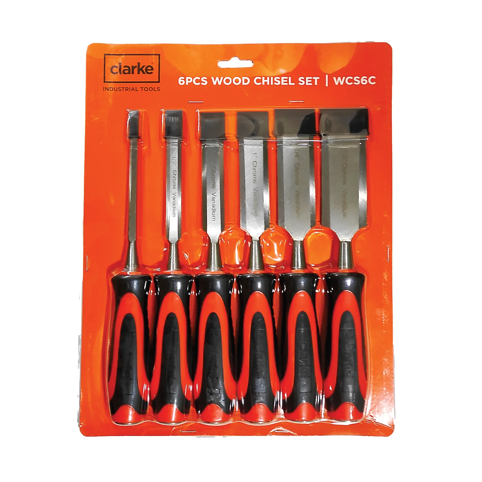 WOOD CHIESEL SET 6PC WCS6C