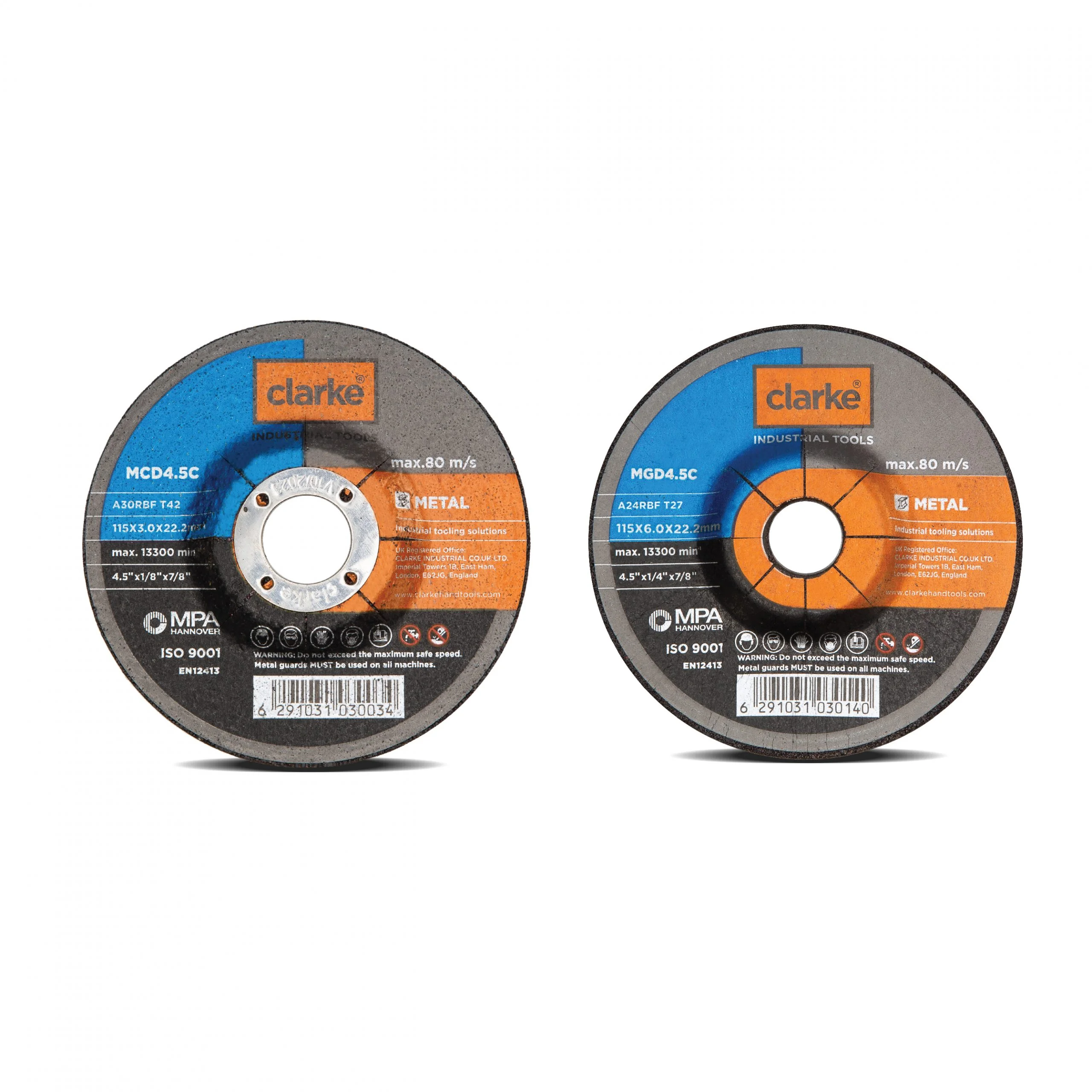 Metal Cutting Disc 7" X 3.0 X 22mm Clarke-MCD7C