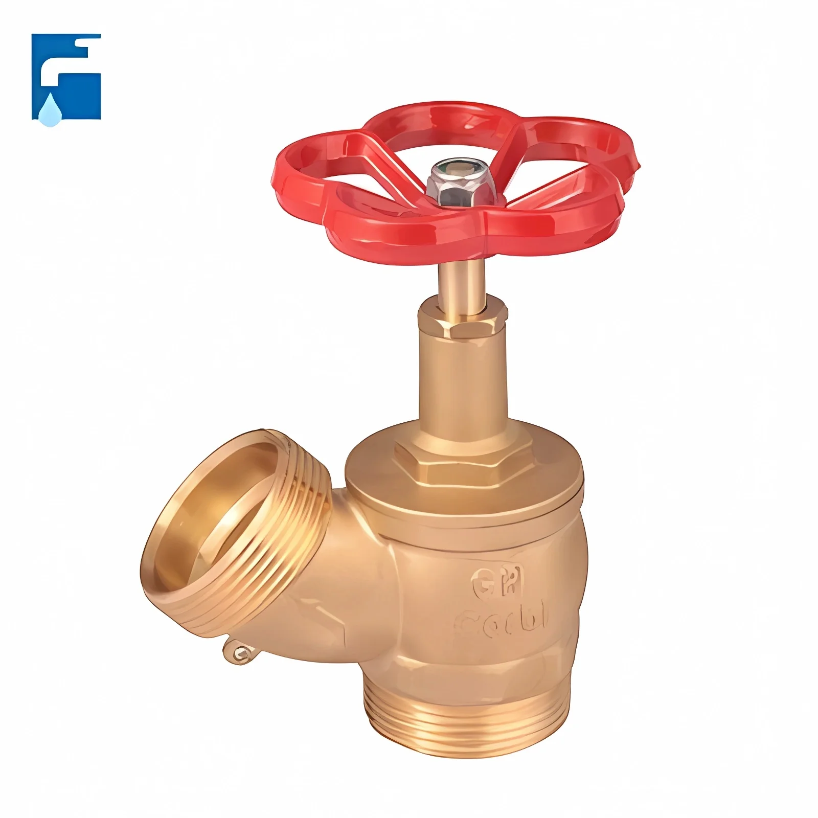 CORBI FIRE Firefighting Brass Valve 5170 - 1 1/2"