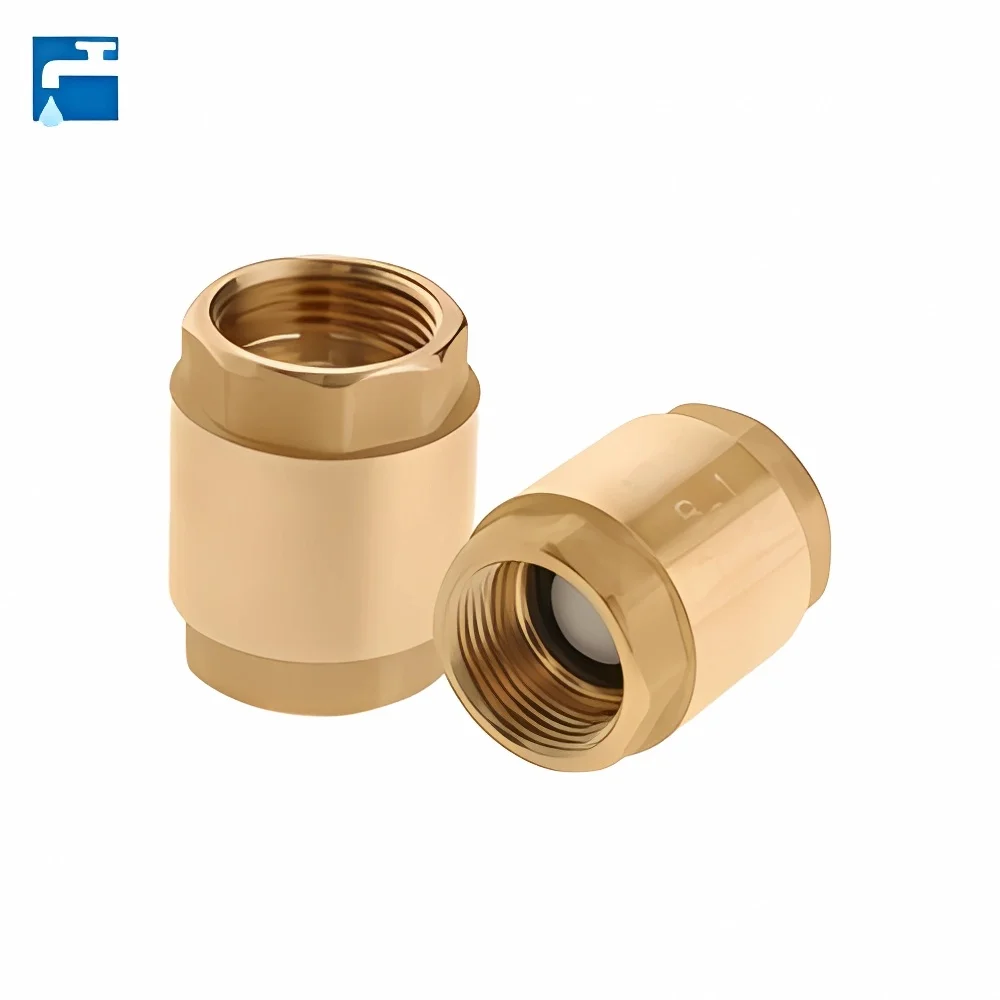 AZAR 105 One-way spring-loaded brass valve 1''