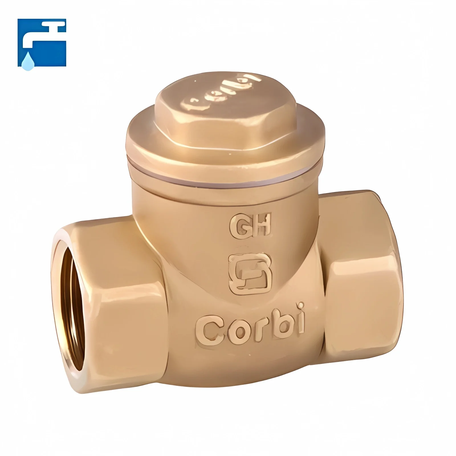 AZAR CORBI 505 SWING Brass Check Valve 3/4"