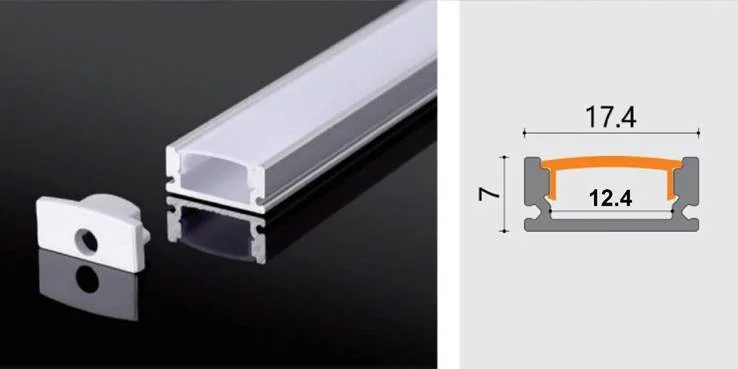 Aluminium Profile LINE LAMP 10*10 SF 2M