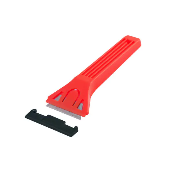 High Quality Plastic Scrapper Trapezium with short Handle