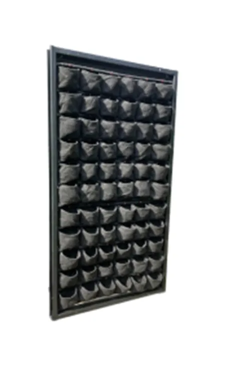 PREFABRICATED FABRIC POCKET VERTICAL GARDEN