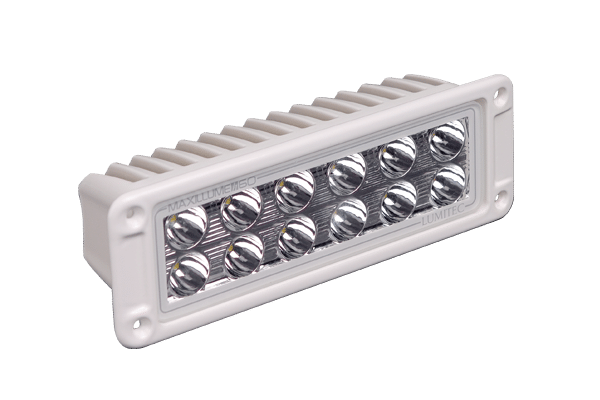 Maxillume h60 Flush Mount LED Flood Light - White SKU 101336