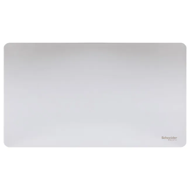 Schneider Electric Ultimate Blank plate 2 gangs polished chrome GU8420PC