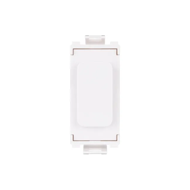 Schneider Electric Ultimate blank module white moulded metal finish GUGBW