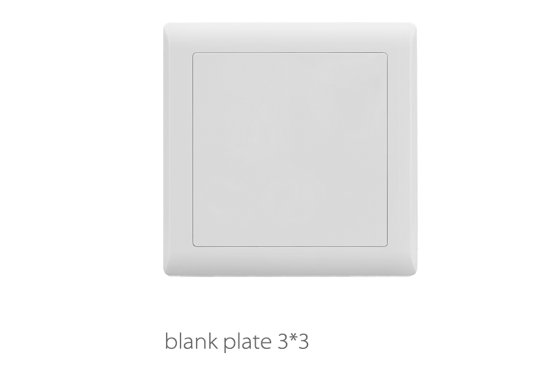 V1 Ivory V1-030 blank plate 3*3