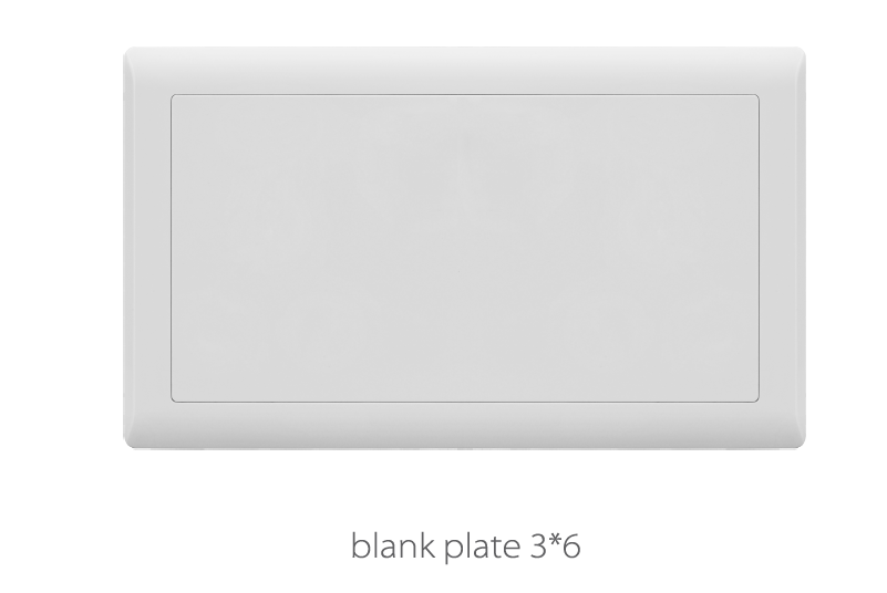 V1 Ivory V1-031 blank plate 3*6