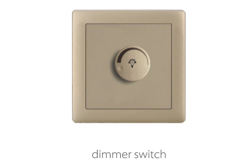 V1 Matte Golden V1-024 dimmer switch 1000W