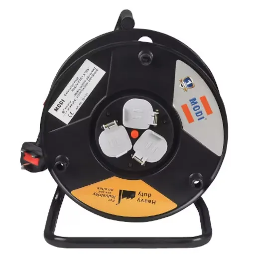 R020 MODI Heavy Duty Cable Reel 3*1.5 25M MD-HWW1001 BLACK