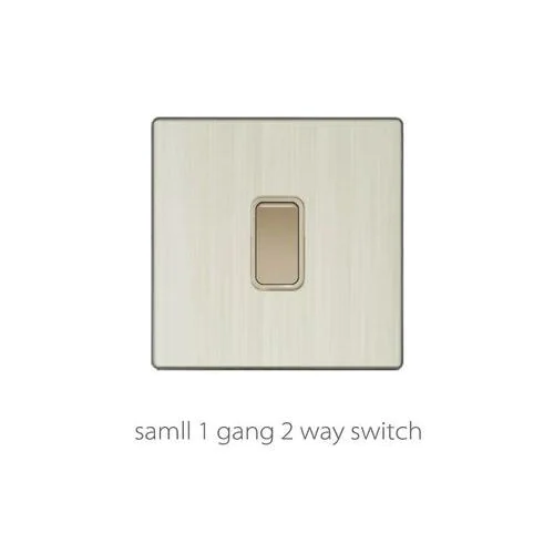 V3 golden aluminum V3-011 Small 1 gang 2 way switches