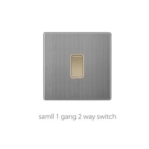 V3 golden stainless V3-011 Small 1 gang 2 way switches