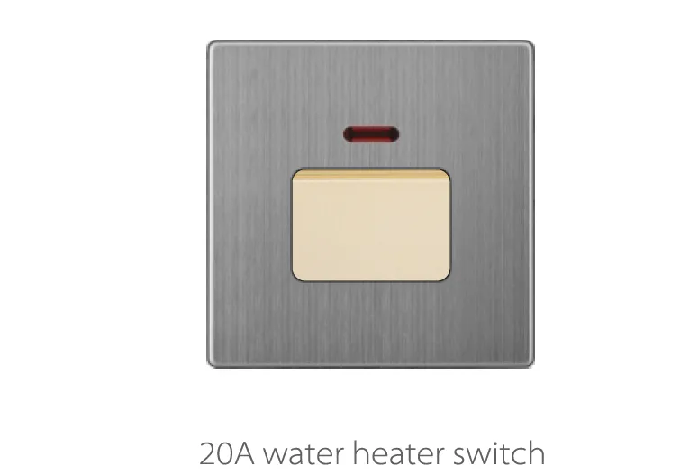 V3 golden stainless V3-034 20A water heater switch