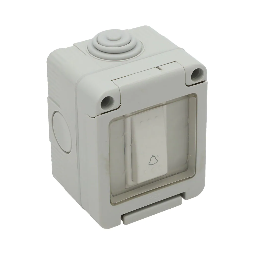 1 GANG BELL PUSH SWITCH IP55 - LITEX