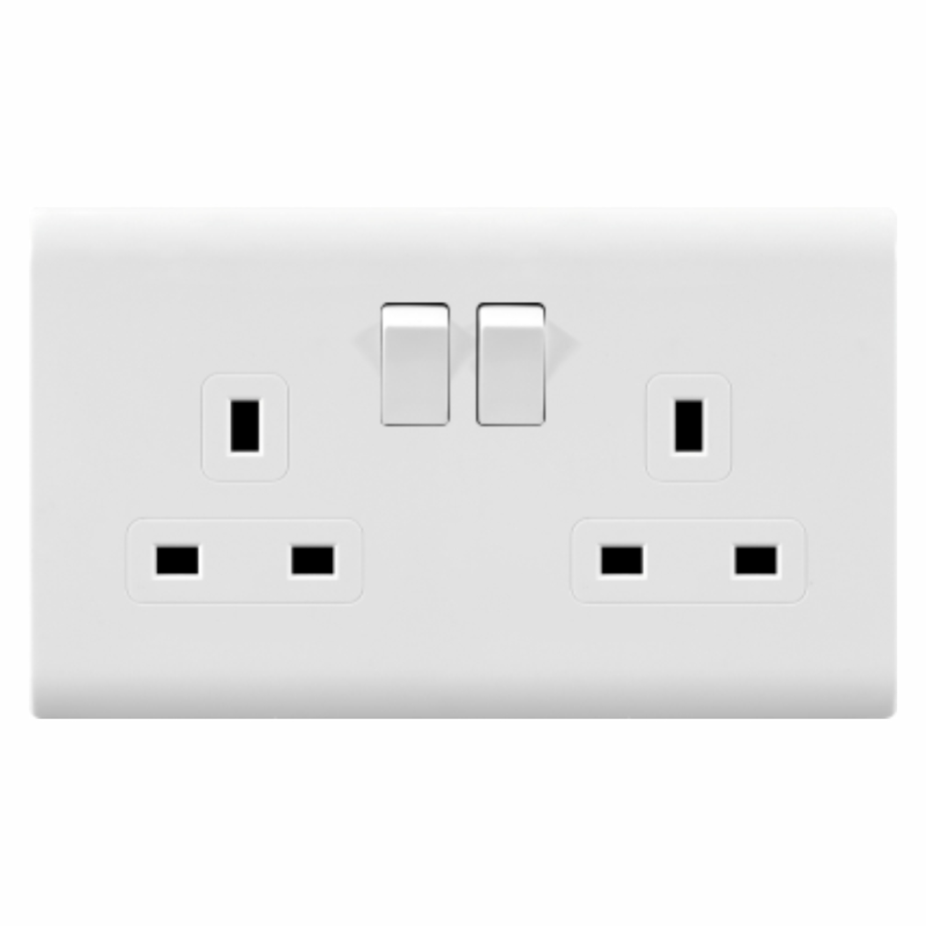 D1-025 13A double switch socket