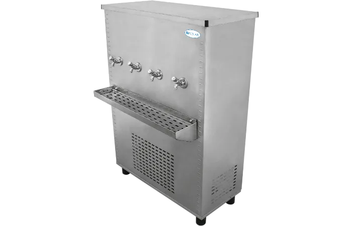 Polar SS Water cooler 85 GLN, Four taps -Model NO : PWT-85 T4