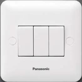 10A 3G 2W SP SWITCH WHITE WBC5032Y - PANASONIC