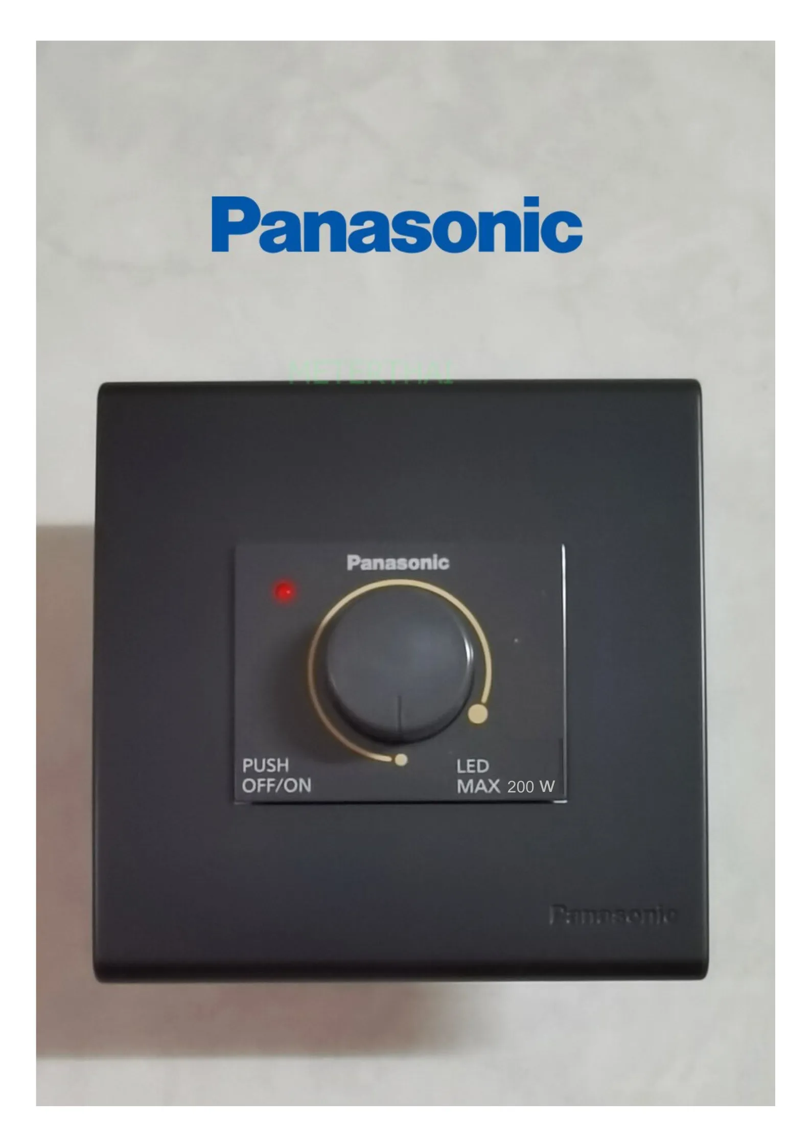 LED DIMMER 200W REFINA BLACK WEBP579150EB - PANASONIC